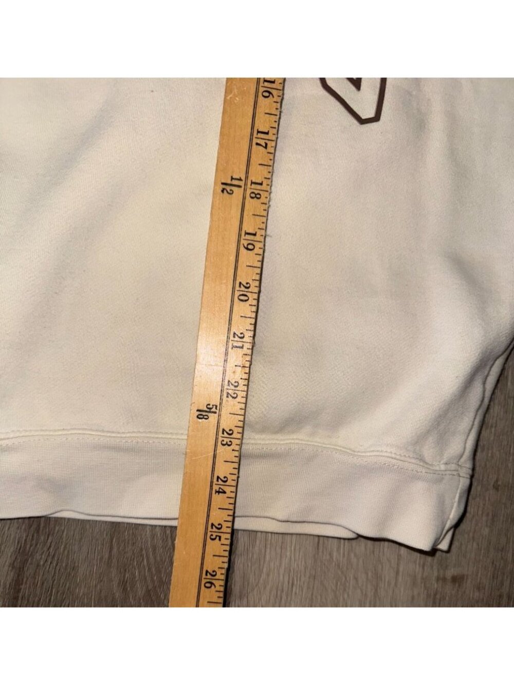 Dare Sport Limit edition 316 of 1000 Wolves XL White Quarter Zip Pullover Sweats - Picture 7 of 7